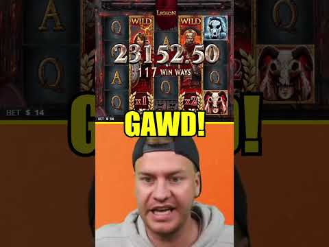 INSANE BIG WIN ON LEGION X SLOT BONUS!!! #slots #bigwin