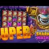 Insane Win! 🔥 Shark Wash 🔥 NEW Online Slot EPIC Big WIN – Relax Gaming (Casino Supplier)