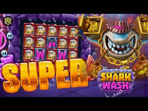 Insane Win! 🔥 Shark Wash 🔥 NEW Online Slot EPIC Big WIN – Relax Gaming (Casino Supplier)