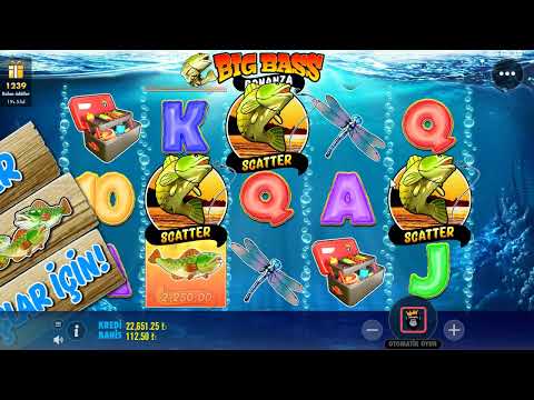 BİG BASS BONANZA | ALTIN BALIK NASIL OYNANIR ? #slot #slotoyunları #casino #bigwin #slotizle #maxwin