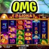 FIRST SPINS MEGA BIG WIN 😱 5 LIONS MEGAWAYS SLOT HUGE FREE SPIN BONUS OMG‼️ #shorts