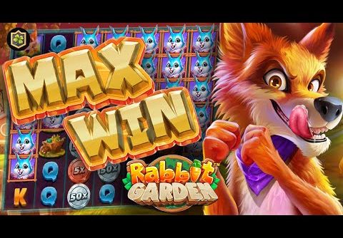 MAX WIN 🔥 In The NEW Online Slot 🔥 Rabbit Garden 🔥 Slot EPIC Big Win – Pragmatic (Casino Supplier)