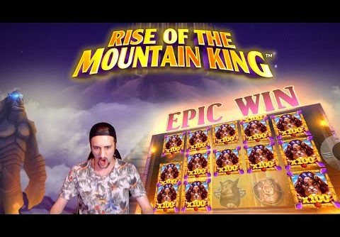 Rise of the mountain king CASINO Slot BIG WIN !! My biggest WIN ever !