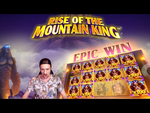 Rise of the mountain king CASINO Slot BIG WIN !! My biggest WIN ever !