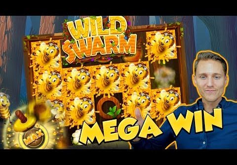 BIG WIN!!! WILD SWARM Huge win – Bonus compilation – Casino Games – free spins (Online slots)