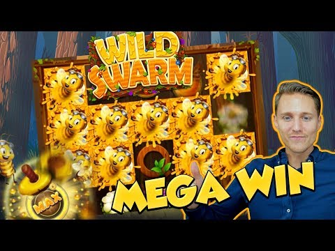 BIG WIN!!! WILD SWARM Huge win – Bonus compilation – Casino Games – free spins (Online slots)