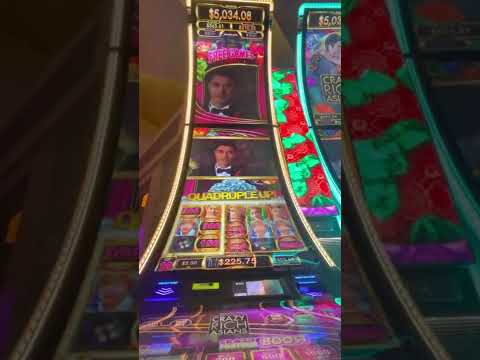 Crazy Rich Slot Machine BIG WIN at The Borgata