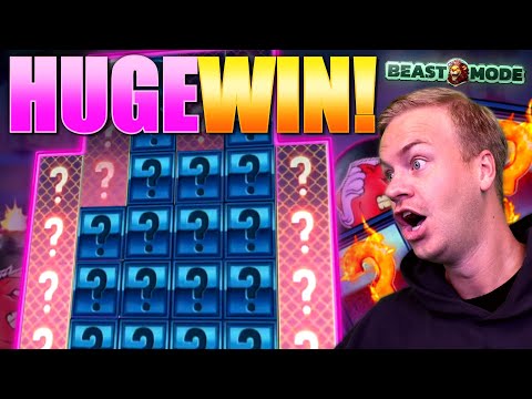 MEGA WIN ON BEAST MODE! (Mystery Symbol Bonus)