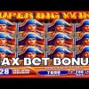 **HUGE WIN!!!** 30+ SPINS!!! MAX BET!!! NAPOLEON AND JOSEPHINE WMS SLOT MACHINE BONUS