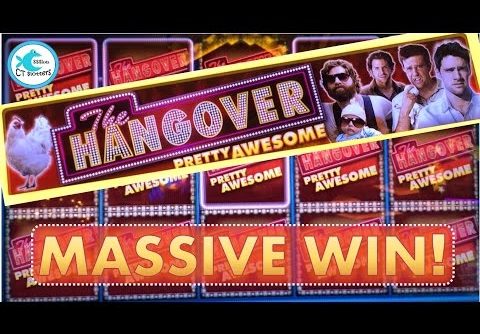 *HUGE WIN!* – The Hangover Pretty Awesome Slot Machine – Drunk Bonuses & Big Wins!!