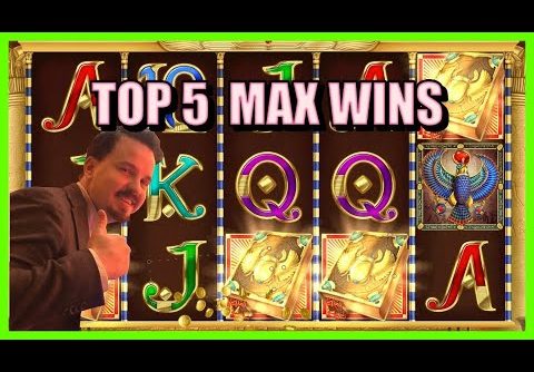 BOOK OF DEAD SLOT / TOP 5 RECORD MAX WINS! STREAMING HIGHLIGHTS!