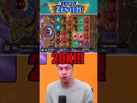 HIGH STAKES BIG WIN ON LAND OF ZENITH! #casino #slot #bigwin