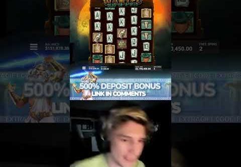 XQC BIG WIN IN CASINO #xqc #slot #slots #bigwin #casino #win