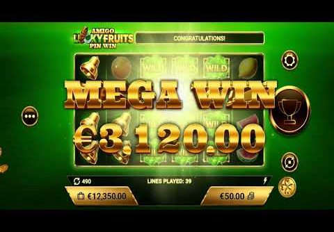 Amigo Lucky Fruits PIN WIN (Amigo Gaming) 🤑 Online Slot MEGA WIN! 🍀