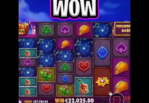 THE BEST SPIN EVER 🤑 HUGE MEGA BIG WIN 🔥 MUERTOS MULTIPLIER MEGAWAYS SLOT OMG‼️ #shorts