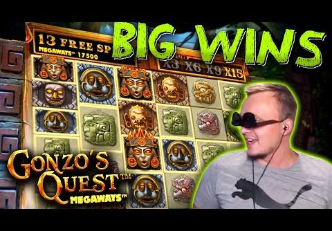 SUPER BIG WINS on Gonzos Quest Megaways!