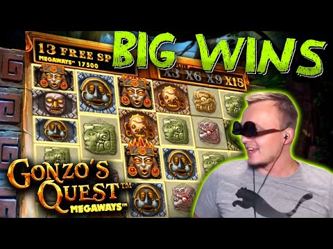 SUPER BIG WINS on Gonzos Quest Megaways!