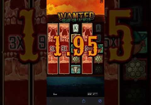 WANTED MEGA WIN IN SLOT 😮