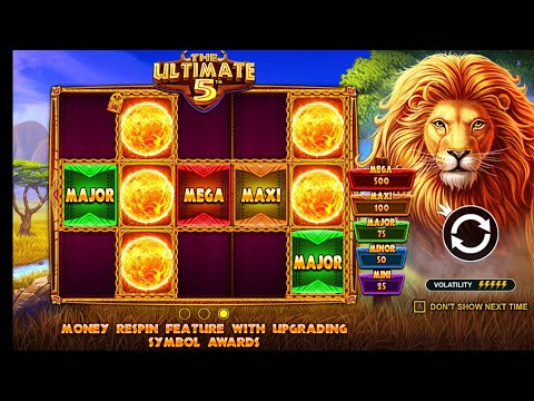 THE ULTIMATE 5 🎰 PRAGMATIC PLAY 🎰 HOLD & SPIN SUPER BOOST BONUS GAME 🎰 BEST ONLINE CASINO SLOTS 2022