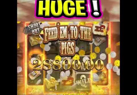 DEADWOOD SLOT 🤑 SUPER BONUS 🔥 MASSIVE BIG WIN WITH A HUGE MULTIPLIER‼️ #shorts