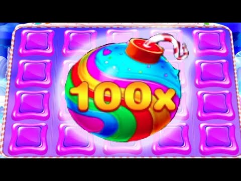 Sweet Bonanza📌 Slot Mega Big Win 100X Multiplier on a huge tumblinge win😱#sweetbonanza