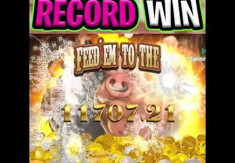 €250.000 RECORD WIN 🤑 DEADWOOD SLOT 🔥 SUPER RARE BONUS MEGA JACKPOT WIN‼️ #shorts