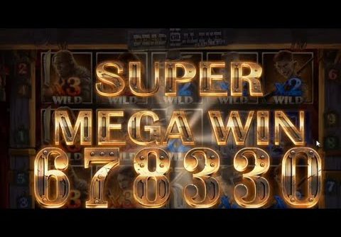 Netent Dead or Alive Super Mega Win | Slot Games | HunnyPlay