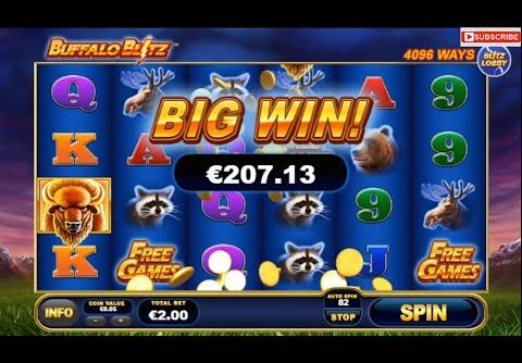 100 Spins – Buffalo Blitz, Those Free Spins Never Stops, Big Win Slots