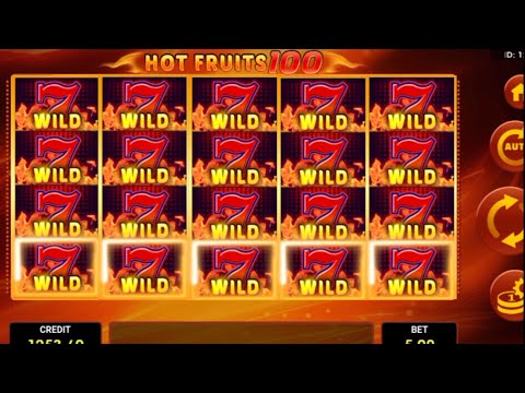 SLOT HOT FRUITS 100 CASINO/ مهبول سبايع يلهب الكازينو 🔥🔥 making fire in casino