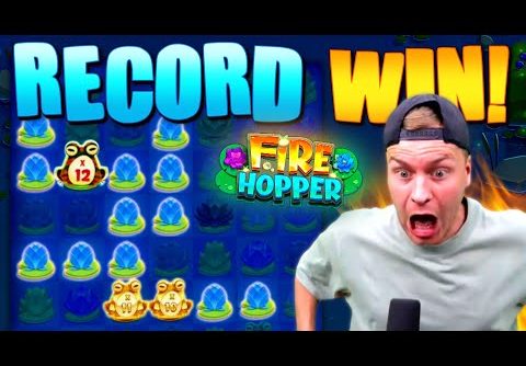 OUR BIGGEST EVER WIN ON FIRE HOPPER SLOT!