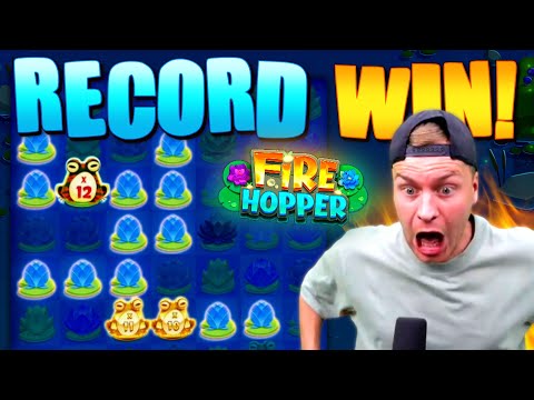 OUR BIGGEST EVER WIN ON FIRE HOPPER SLOT!