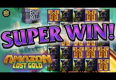 💰 Unearth the Legendary Jackpot! Epic Win on Amazon Lost Gold Slot by Alchemy Gaming Casino Supplier