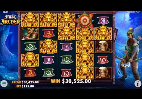 FIRE ARCHER!! NEW SLOT!! MEGA BIG WIN!!PRAGMATIC PLAY 😱😱@SLOTKINGDOM