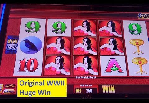 Huge Win on the Original Wicked Winnings II (Aristocrat Game)