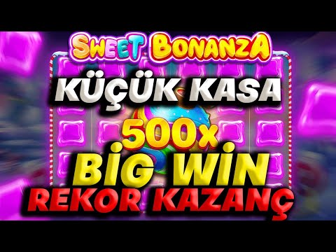 SWEET BONANZA | Küçük Kasa Big Win Rekor Kazanç | #slot #casino #slotoyunları #100x #sweetbonanza