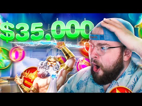 INSANE $35,000 GATES OF OLYMPUS BONUS BUY SESSION!