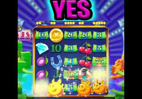 RANDOM MICHAEL GOT A MEGA BIG WIN 🔥 MAGIC PIGGY SLOT FREE SPIN BONUS‼️ #shorts