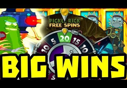 RICK AND MORTY ⚠️ MEGAWAYS SLOT BONUS BUYS MEGA BIG WINS INSANE 🔥 20 PICKLE RICK FREE SPINS OMG‼️