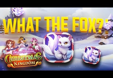 WHAT, THE FOX ?? MOON PRINCESS CHRISTMAS KINGDOM !! BIGGEST SLOT WIN EVER BIGGEST WIN !! ♥ CSGO500 ♥
