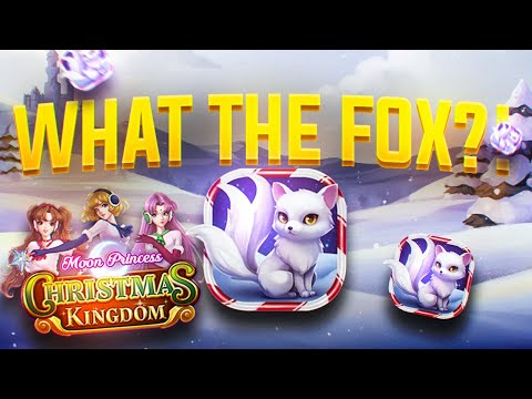 WHAT, THE FOX ?? MOON PRINCESS CHRISTMAS KINGDOM !! BIGGEST SLOT WIN EVER BIGGEST WIN !! ♥ CSGO500 ♥