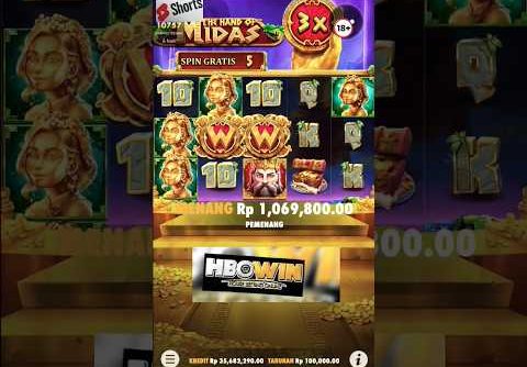 SLOT GACOR HARI INI || The Hand Of Midas || Epic moment big win #shorts #slotonline #slotgacor #slot