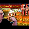 Captain Venture Slot €50 BONUS! (High Stakes Win)