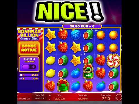 BONANZA BILLION SLOT BIG MULTIPLIER & BIG WIN #shorts