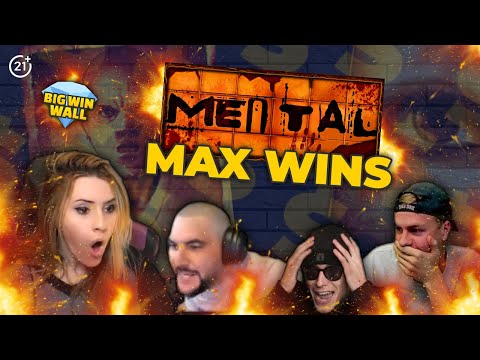 😱BIGGEST MENTAL MAX WINS EVER | NoLimit City | Big Win Wall💎