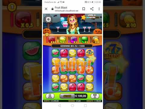 Slot Maschine fruit blast mega win 2300 euro
