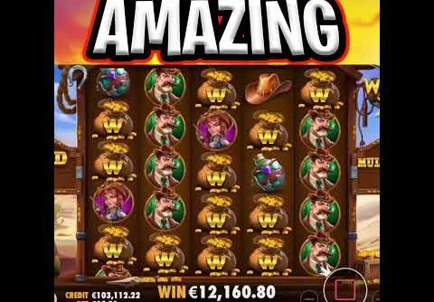 WILD WEST DUELS SLOT 🤑 MEGA BIG WIN 🔥 SUPER BONUS & FULL LINES‼️ #shorts