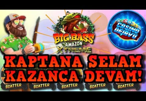 BİG BASS AMAZON ⭐ KAPTAN GEMİSİNİ KURTARDI BİGWİN !! #biggerbassbonanza #slot #bigwin