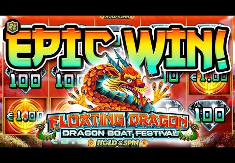 EPIC Big WIN New Online Slot 💥 Floating Dragon – Dragon Boat Festival 💥 Pragmatic and Reel Kingdom