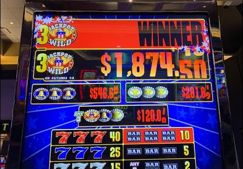 😱 MEGA HANDPAY: PATRIOT JACKPOTS SLOT MACHINE @ CACHE CREEK CASINO RESORT