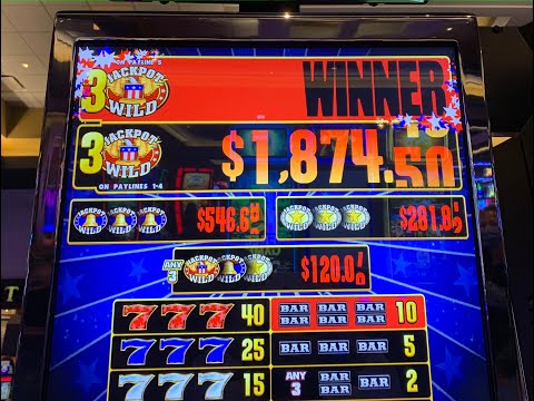 😱 MEGA HANDPAY: PATRIOT JACKPOTS SLOT MACHINE @ CACHE CREEK CASINO RESORT